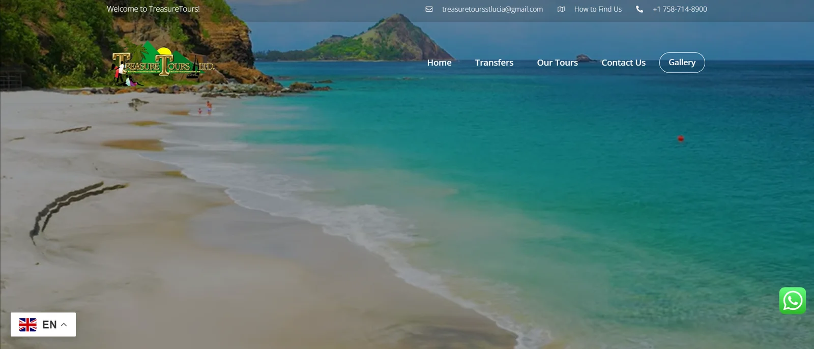 TreasureToursStlucia.com